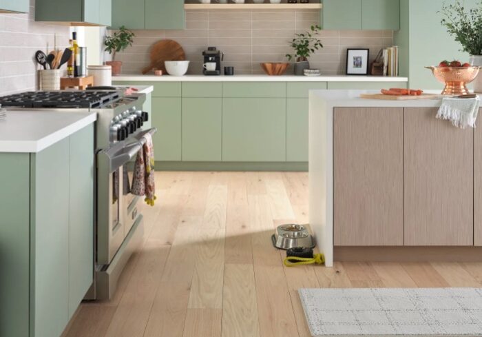 Kitchen hardwood flooring | Bereman Carpets Inc